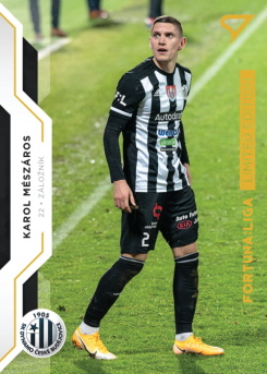 Karol Meszaros Ceske Budejovice SportZoo FORTUNA:LIGA 2020/21 2. serie Gold Limited /99 #348